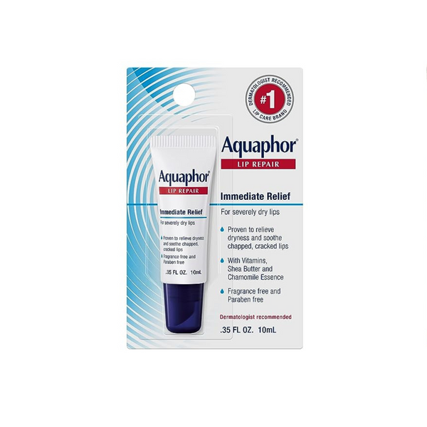 3 Tubes of Aquaphor Lip Repair Ointment