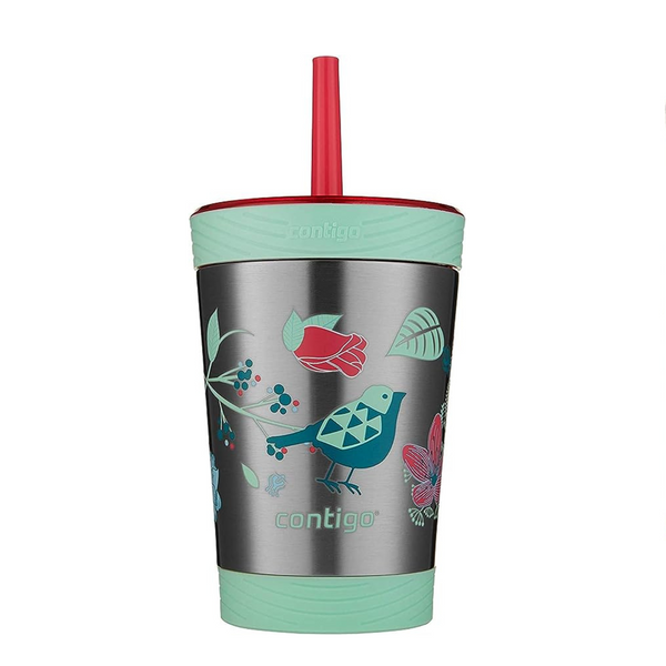 Contigo Kids 12 Oz Spill-Proof Tumbler with Straw & Leak-Proof Lid