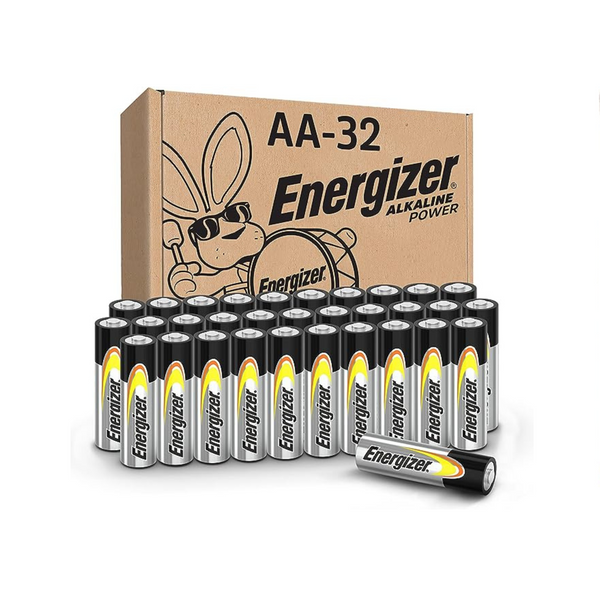 32-Pack Energizer Long Lasting AA or AAA Batteries