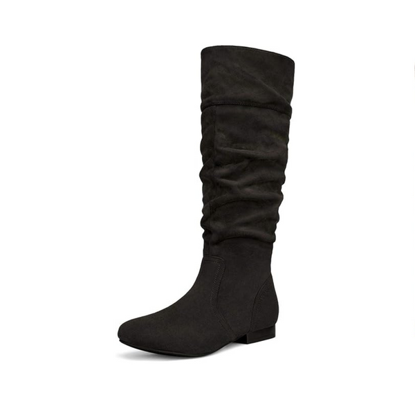 DREAM PAIRS Botas de invierno hasta la rodilla para mujer