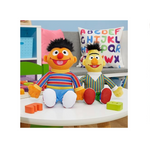 Sesame Street Friends Bert and Ernie 8-inch 2-Piece Sustainable Plush Stuffed Animals Set