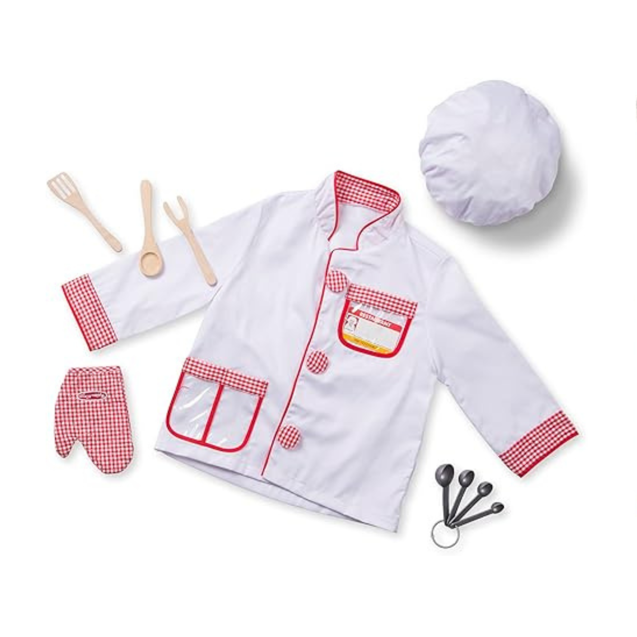 Melissa & Doug Chef Role Play Costume Dress -Up Set – PzDeals