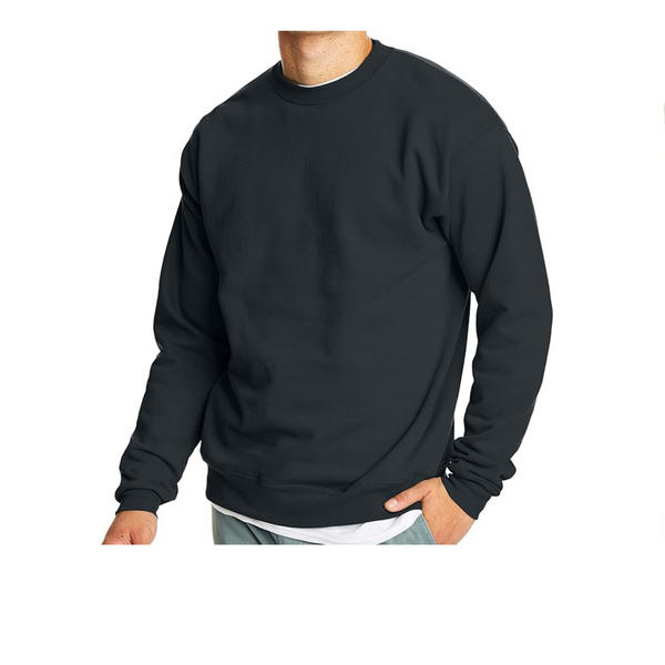 Hanes Sudadera tipo jersey de mezcla de algodón y forro polar Ecosmart para hombre