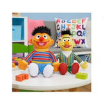 Juego de animales de peluche de 8 pulgadas de SESAME STREET Friends Bert y Ernie