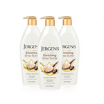 Paquete de 3 lociones corporales de manteca de karité Jergens de 16.8 oz