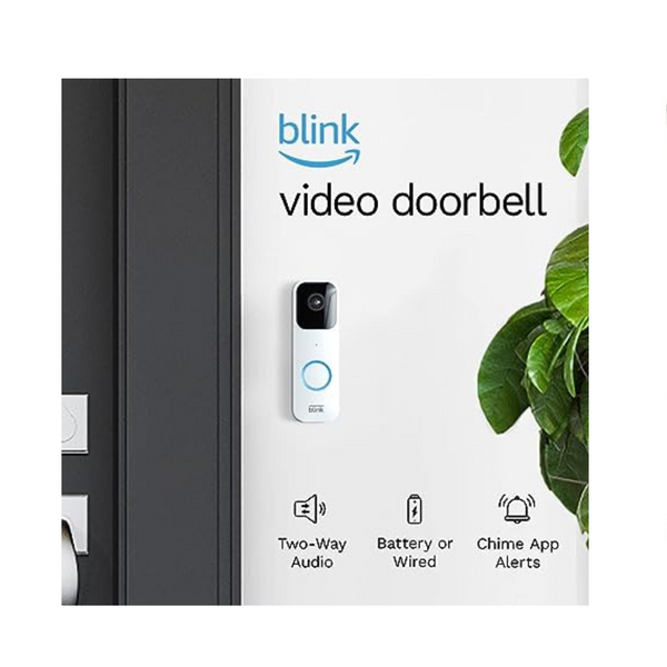 Timbre con vídeo parpadeante