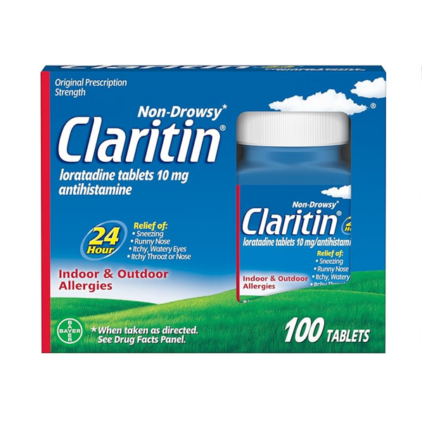 Claritin 24 Hour Allergy Medicine (100 Count)