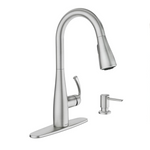 Moen Essie Spot Resist Stainless Pull-down Kitchen Faucet Set