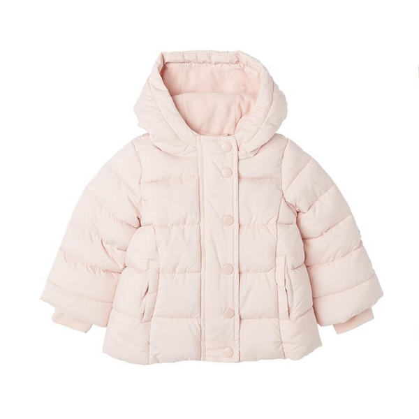 Amazon Essentials Chaquetas acolchadas pesadas con capucha para bebés, niños pequeños y niñas