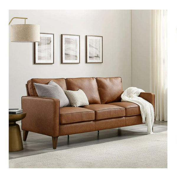 Hillsdale Jianna Faux Leather Sofa