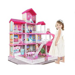 TEMI 4-Story 11 Room Dream Doll House Rooms
