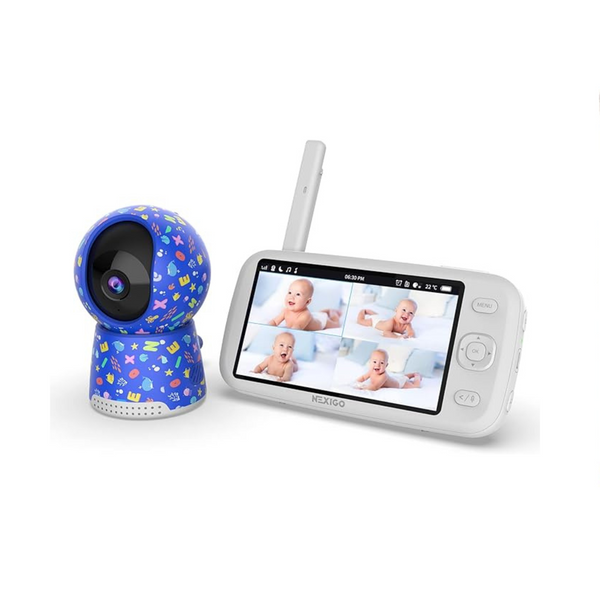 Vigilabebés con vídeo con cámara y audio
