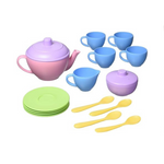 Juego de té Green Toys - Juguete para juego de simulación de 17 piezas