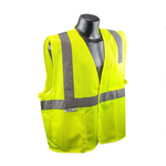 Chaleco de seguridad de malla Radians Clase 2, verde (3X grande)
