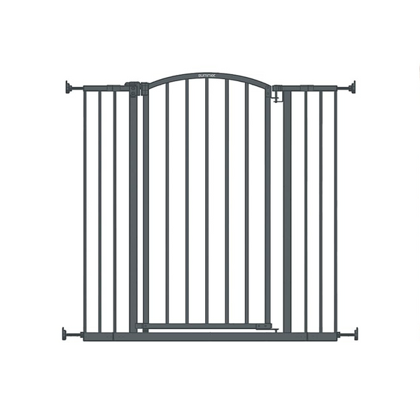Puerta de seguridad para bebés con decoración extra alta para bebés de verano