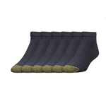 6 pares de calcetines deportivos tobilleros de algodón Goldtoe para hombre