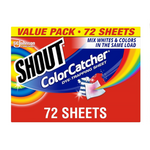 Shout Color Catcher Sheets para lavandería (72 unidades)