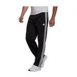 adidas Essentials Warm-up - Pantalones de chándal con dobladillo abierto y 3 rayas para hombre