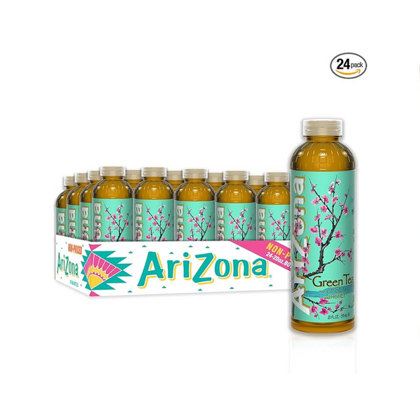 Paquete de 24 té verde Arizona con ginseng y miel