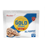 Harina multiusos Gold Medal de 4,25 libras con bolsa resellable