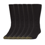 6 o 12 pares de calcetines Goldtoe para hombre
