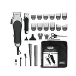 Wahl Clipper Deluxe Corded Chrome Pro, kit completo de corte y cabello