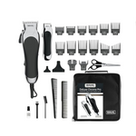 Wahl Clipper Deluxe Corded Chrome Pro, Complete Hair and Trimming Kit