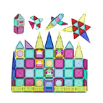 Juego de 110 piezas de azulejos magnéticos transparentes