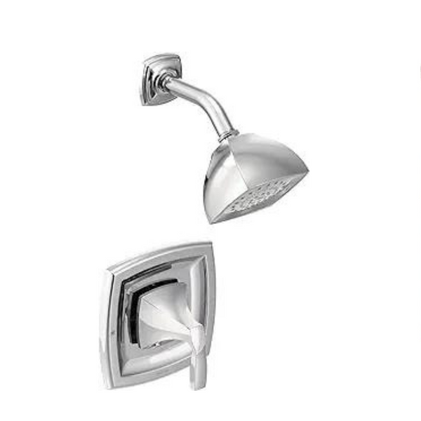 Moen Voss Posi-Temp Pressure Balancing Eco-Performance Shower Trim Kit, Valve Required