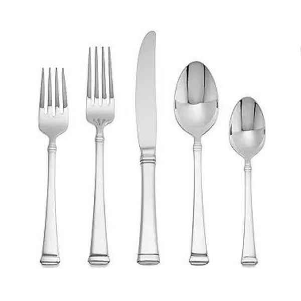 Mikasa Harmony Juego de cubiertos de acero inoxidable 18/10, servicio para 8 