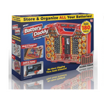 Organizador de batería y estuche de almacenamiento Ontel Battery Daddy 180