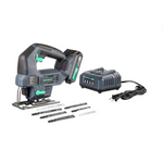 Denali by SKIL 20V Cordless Jig Saw Kit with 2.0Ah Lithium Battery and 2.4A Charger