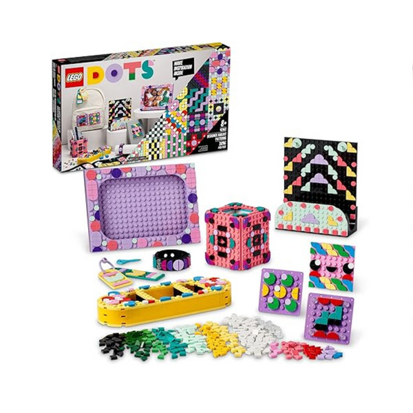 Lego Dots Designer Toolkit 10 in 1 Patterns Building Arts and Craft Set (1,096 Pcs)