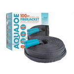 Aqua Joe 100-Ft x 5/8-Inch FiberJacket Hose w/Aluminum Fittings