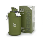 THE GYM KEG Botella de agua deportiva aislada (64 oz)