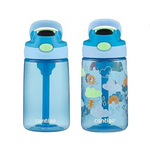 Contigo Aubrey Kids Cleanable Water Bottle with Silicone Straw and Spill-Proof Lid (14oz 2-Pack)