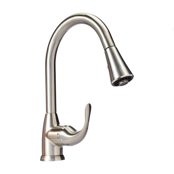 Amazon Basics Standard Pull Down Kitchen Faucet