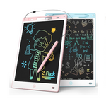 Paquete de 2 tabletas de escritura LCD para niños