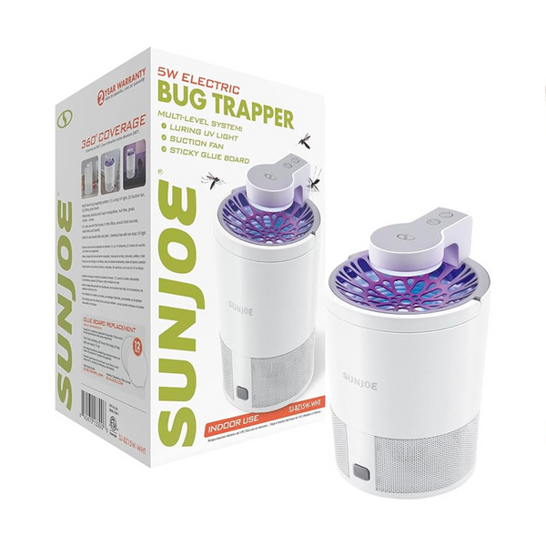 Sun Joe UV - Trampa para moscas de la fruta para insectos voladores pequeños