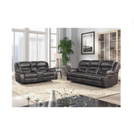 Sofá y loveseat reclinable con movimiento manual Roundhill Elkton