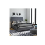 Cama con plataforma tapizada DHP Janford Queen