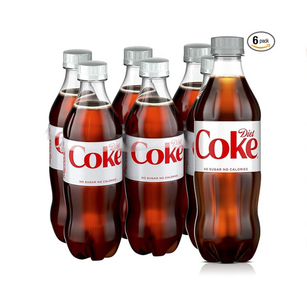 Paquete de 6 Sprite, Coca-Cola o Coca-Cola Light