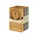 Caja de 4 libros de JRR Tolkien: El hobbit y el señor de los anillos