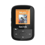 SanDisk Reproductor MP3 Clip Sport Plus de 32 GB, negro