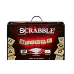 Juego de mesa Scrabble Game Deluxe Edition con fichas de letras