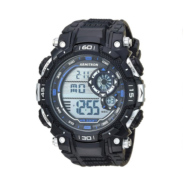Reloj Armitron Sport con cronógrafo digital y correa de resina