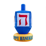 Decoración inflable Hanukkah Dreidel de 8 pies y potente ventilador incorporado