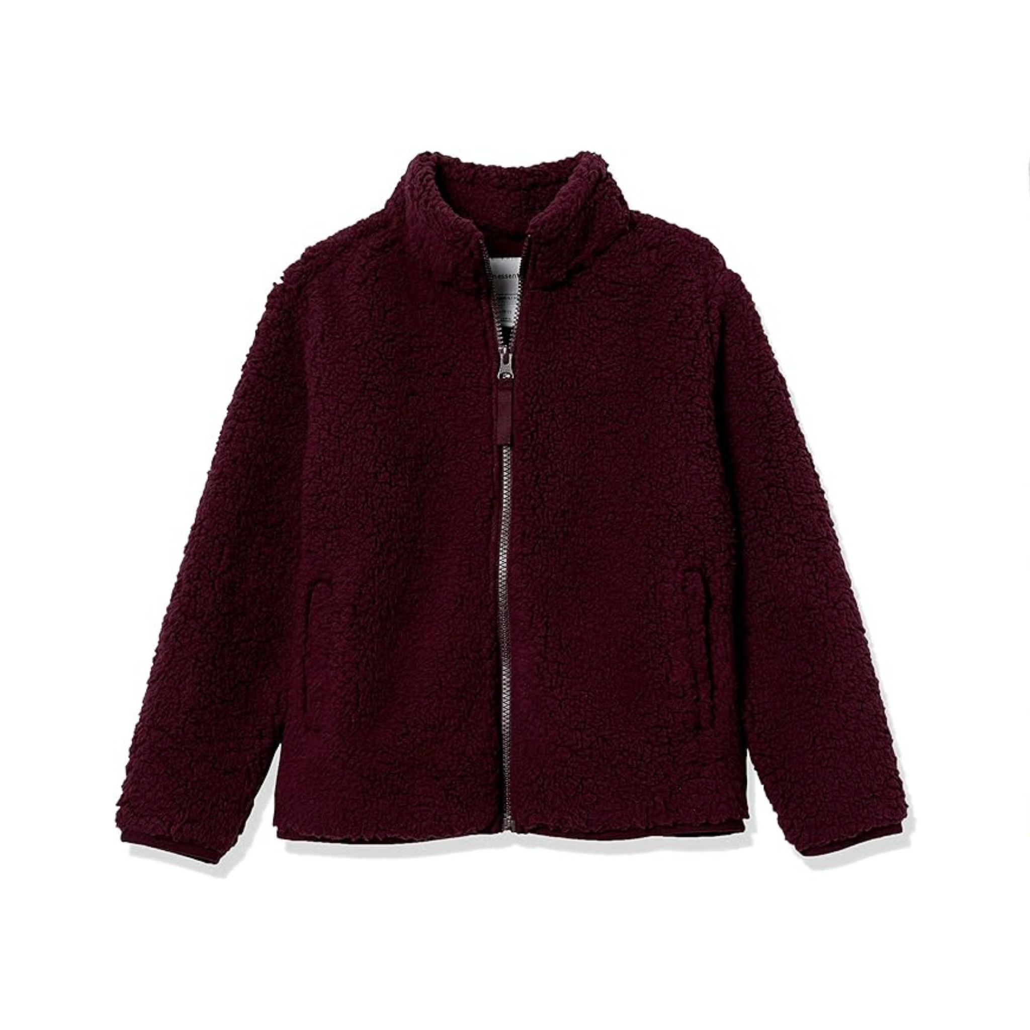 Amazon Essentials Girls and Toddlers’ Sherpa Fleece Full-Zip Jacket