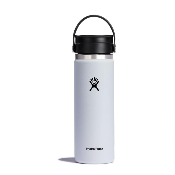 Botella de boca ancha Hydro Flask de 20 onzas con tapa flexible para sorber