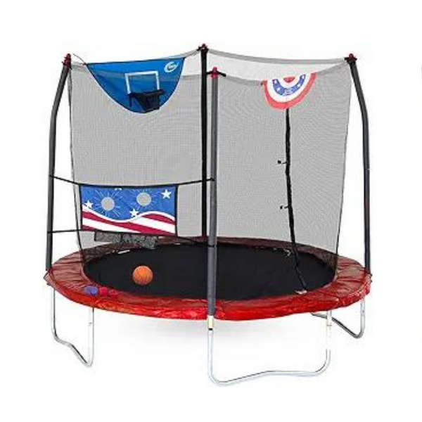 Skywalker Jump N’ Dunk 8 Ft Basketball Trampoline